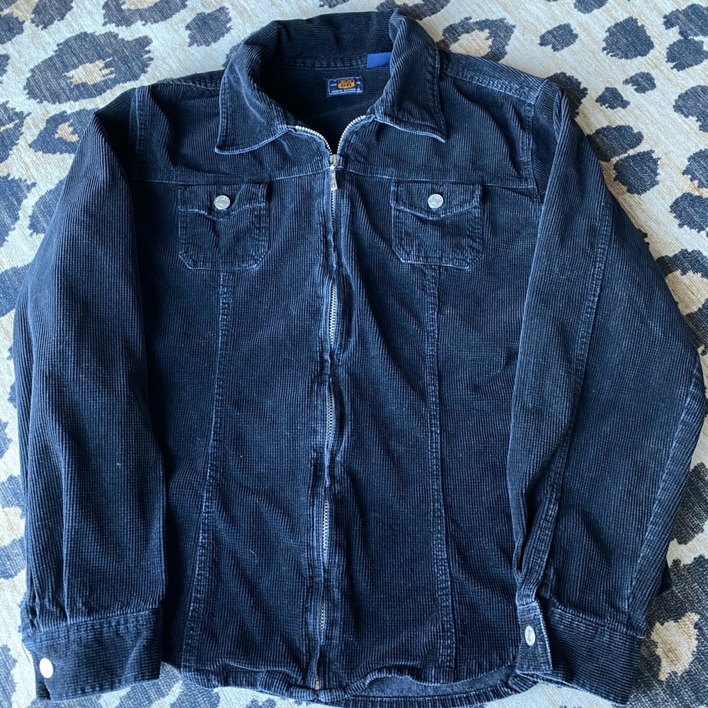 Womens Black Corduroy Jacket